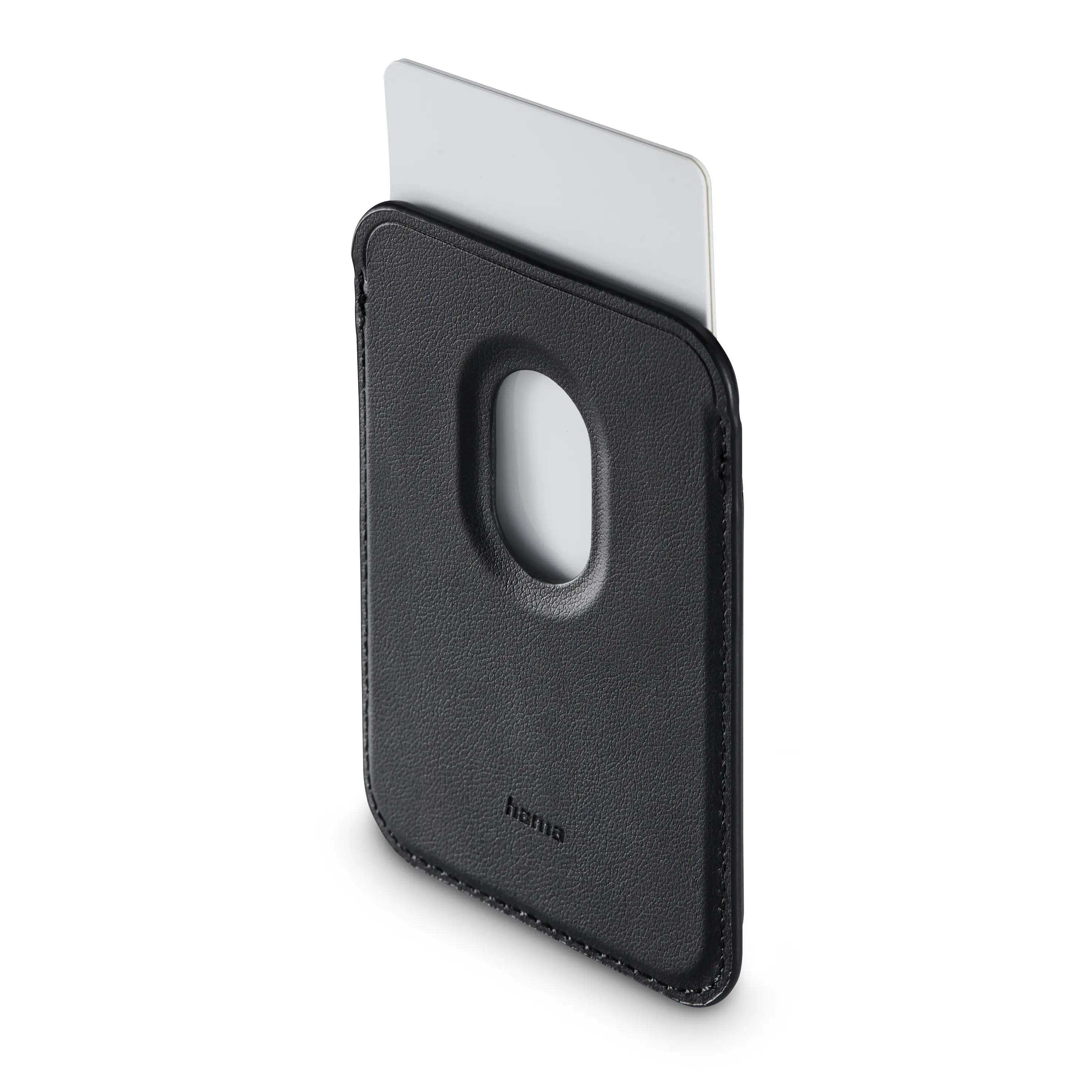 Etui Hama na karty MAGCASE do iPhone 12/13/14/15 Czarny