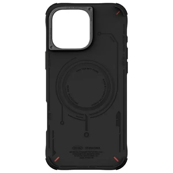 Etui Skinarma Mecha Magnetic Charging do iPhone 16 Pro Max Czarny