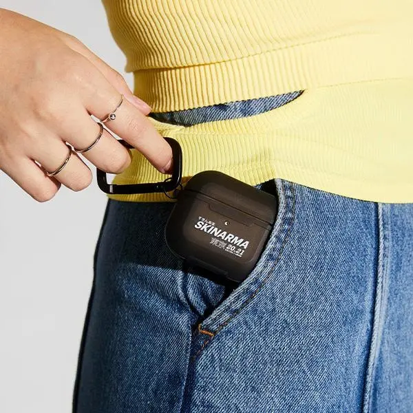 Etui na słuchawki Skinarma Kinzoku do AirPods Pro 2 Biały