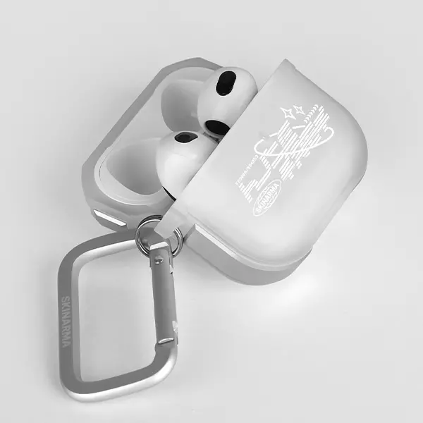 Etui na słuchawki Skinarma Kinzoku do AirPods Pro 2 Biały