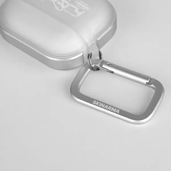 Etui na słuchawki Skinarma Kinzoku do AirPods Pro 2 Biały