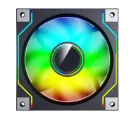 Darkflash DM20 120mm Czarny