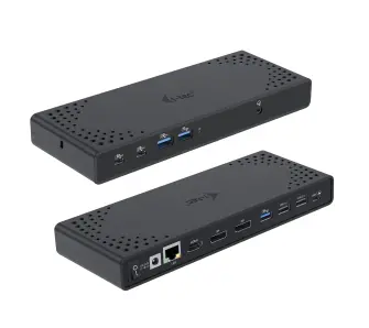 Stacja dokująca i-Tec C31TRIPLE4KDOCKPD USB-C Triple Display Docking Station Gen 2 + Power Delivery 100W Czarny