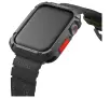 Pasek Skinarma Shokku Apple Watch 45/44/42mm Czarny