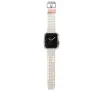 Pasek Skinarma Shokku Apple Watch 45/44/42mm Beżowy