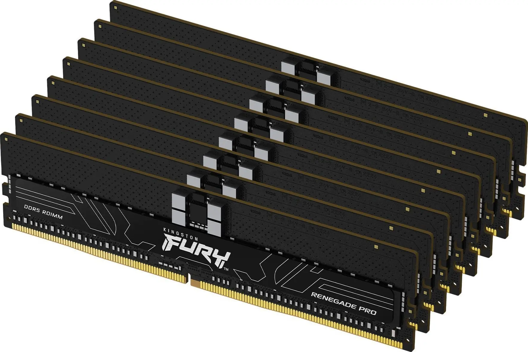 Pamięć Kingston FURY Renegade Pro DDR5 256GB (8 x 32GB) 5600 CL36 Czarny