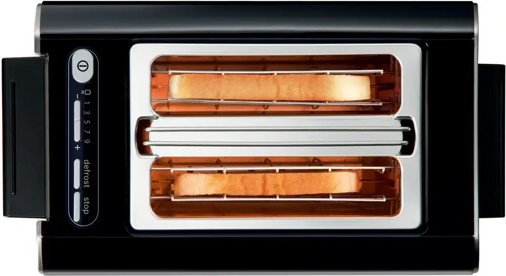 Toster Bosch Styline TAT8613N Ruszt do bułek Rozmrażanie 860W