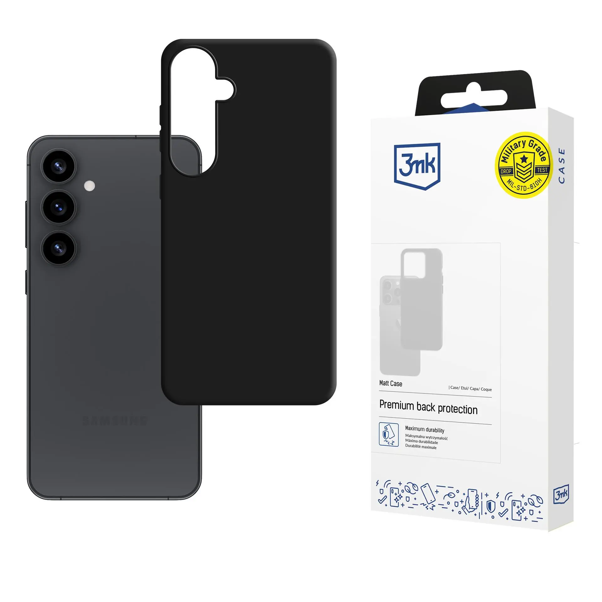 Etui 3mk Matt Case do Samsung Galaxy S25