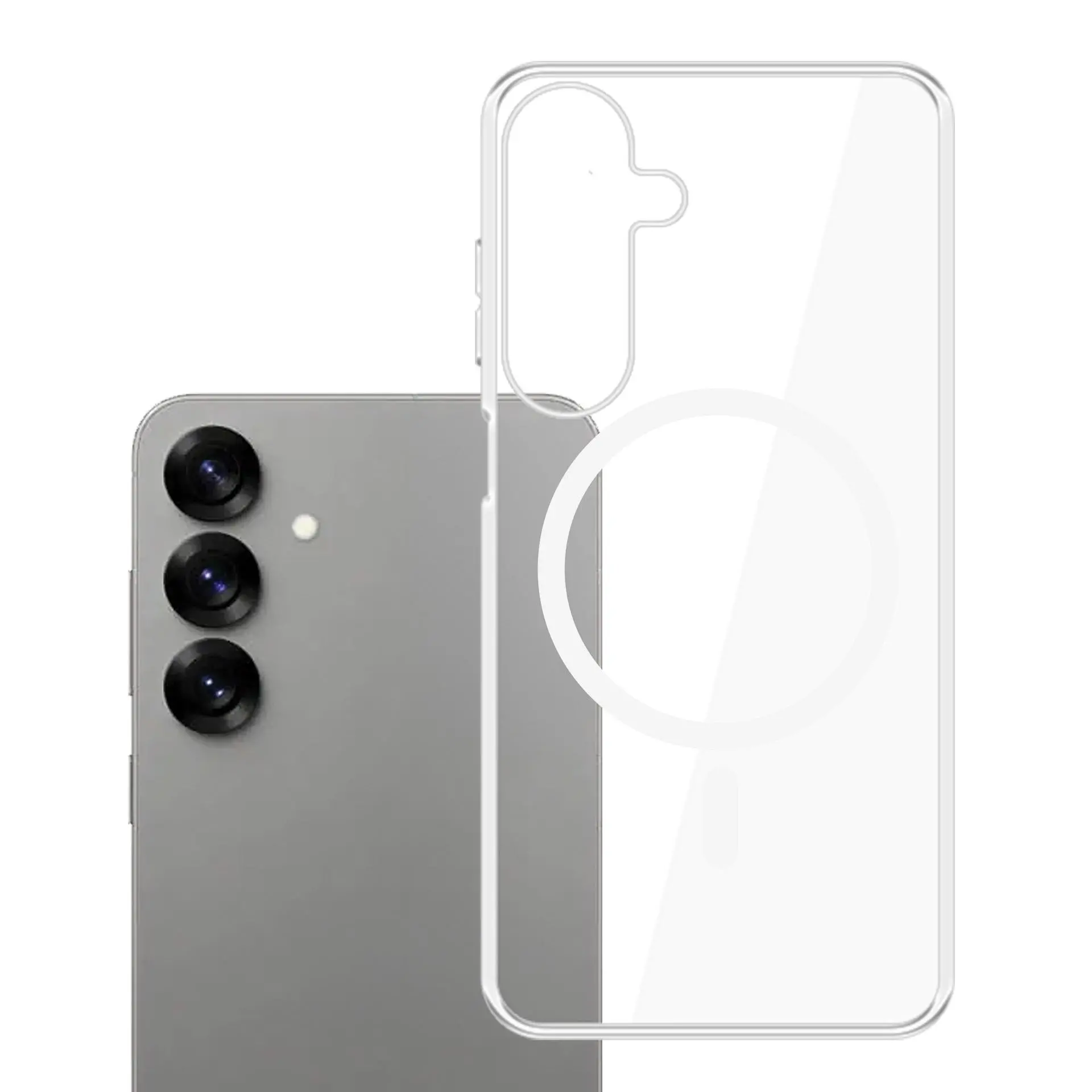 Etui 3mk Clear MagCase do Samsung Galaxy S25