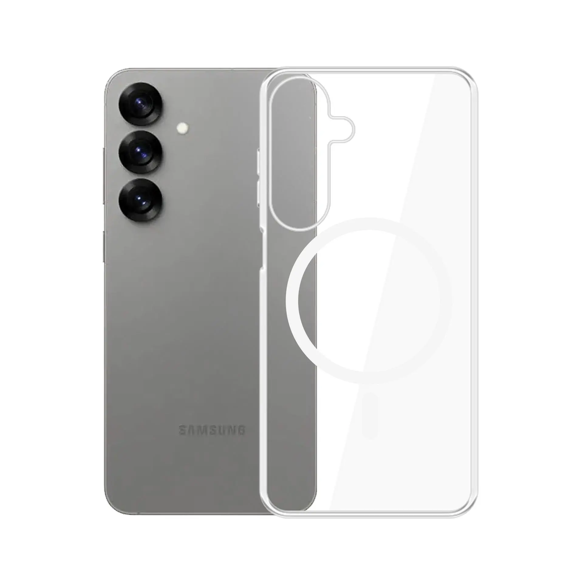 Etui 3mk Clear MagCase do Samsung Galaxy S25