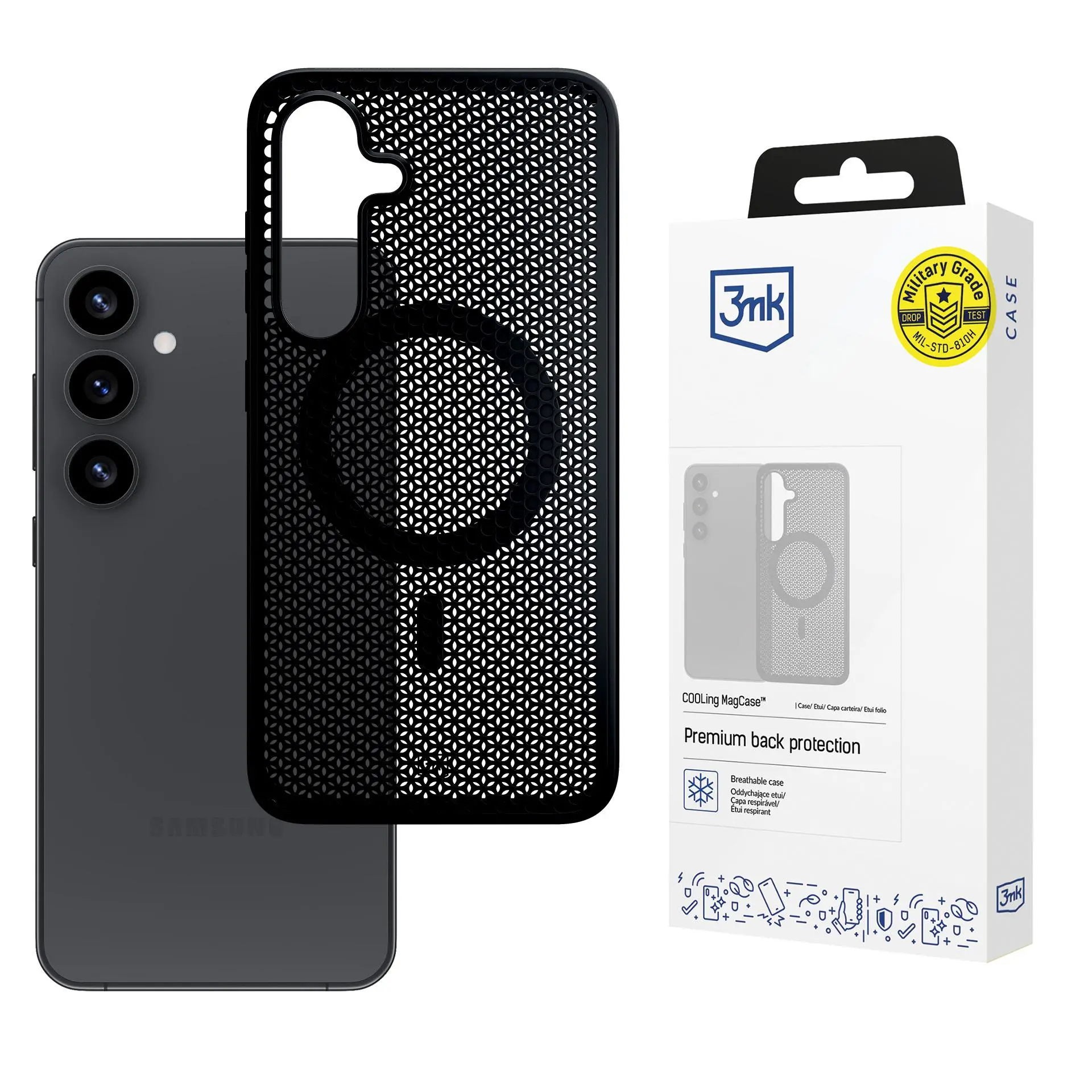 Etui 3mk COOLing MagCase do Samsung Galaxy S25+
