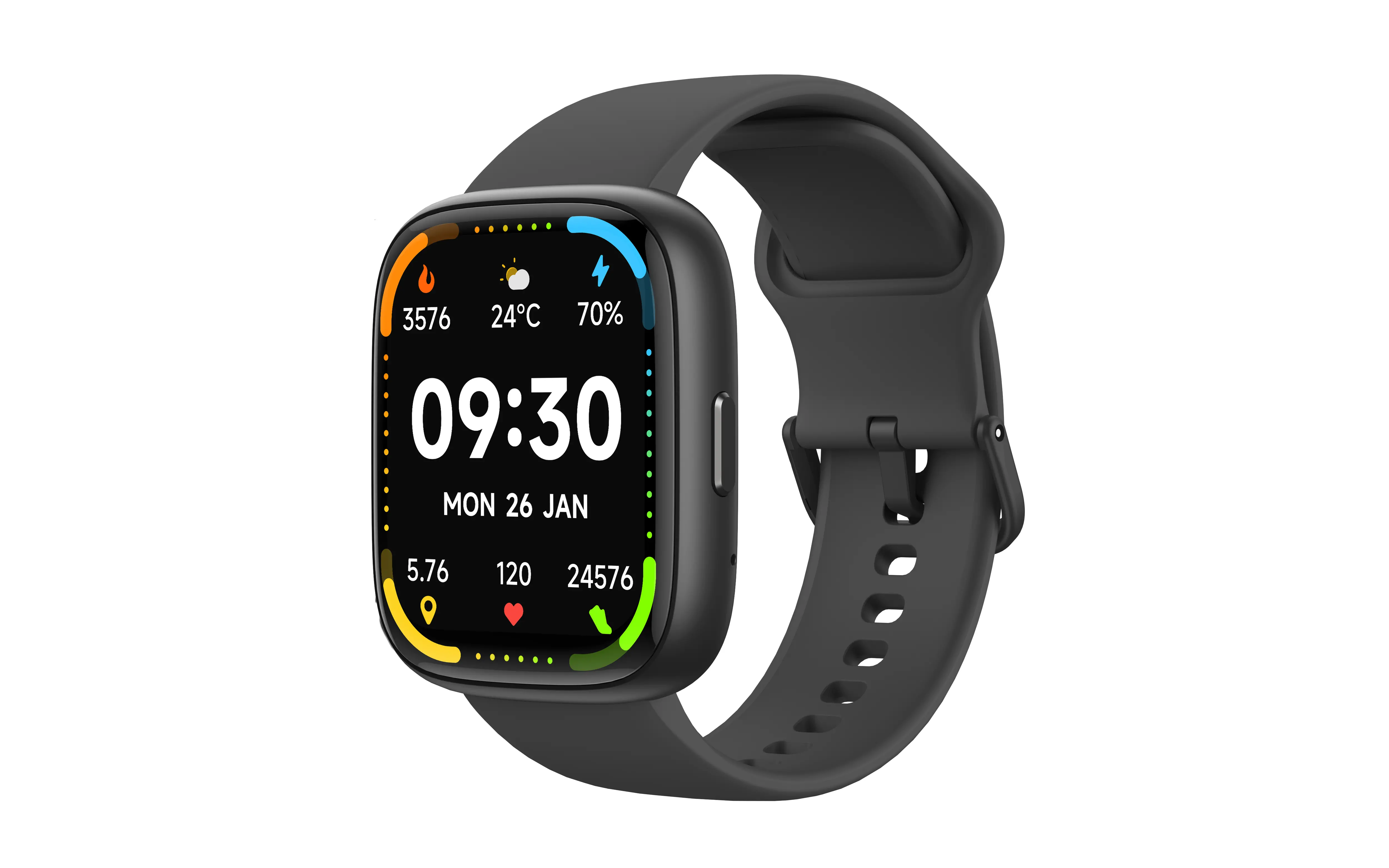 Ecowatch 6 46mm Czarny