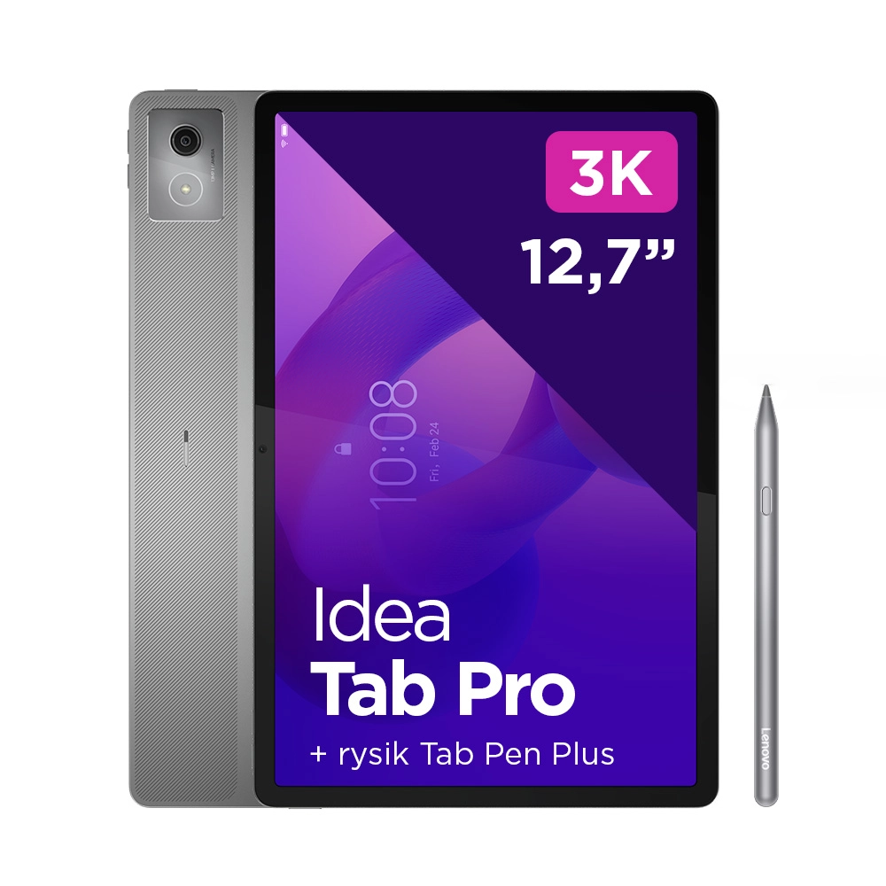 Tablet Lenovo Idea Tab Pro 12,7" 8/256GB Wi-Fi Szary + Rysik