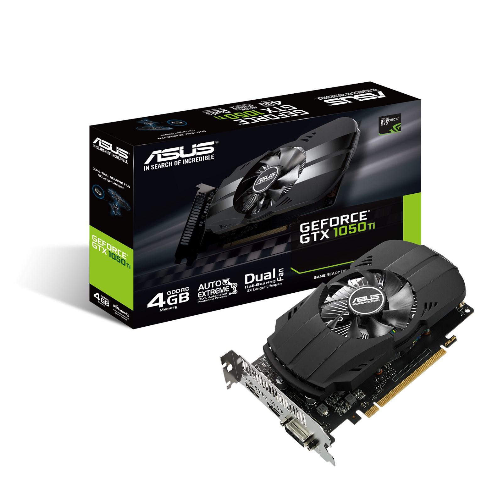 ASUS GeForce GTX 1050 Ti Phoenix 4GB