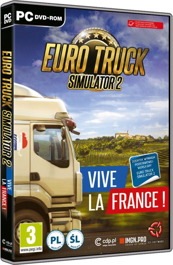 Euro Truck Simulator 2: Vive la France! Gra na PC