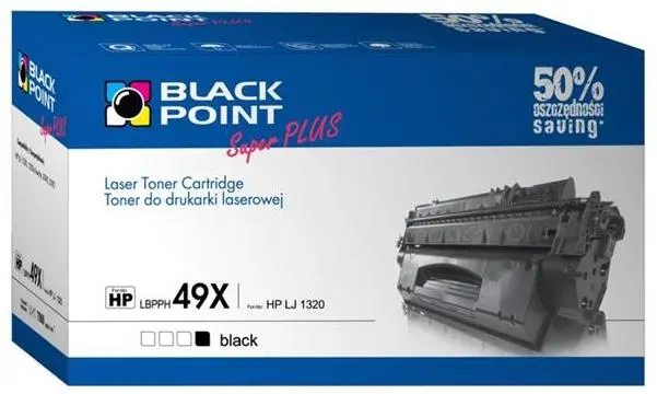 Toner Black Point LBPPH49X (zamiennik Q5949X nr 49X) Czarny