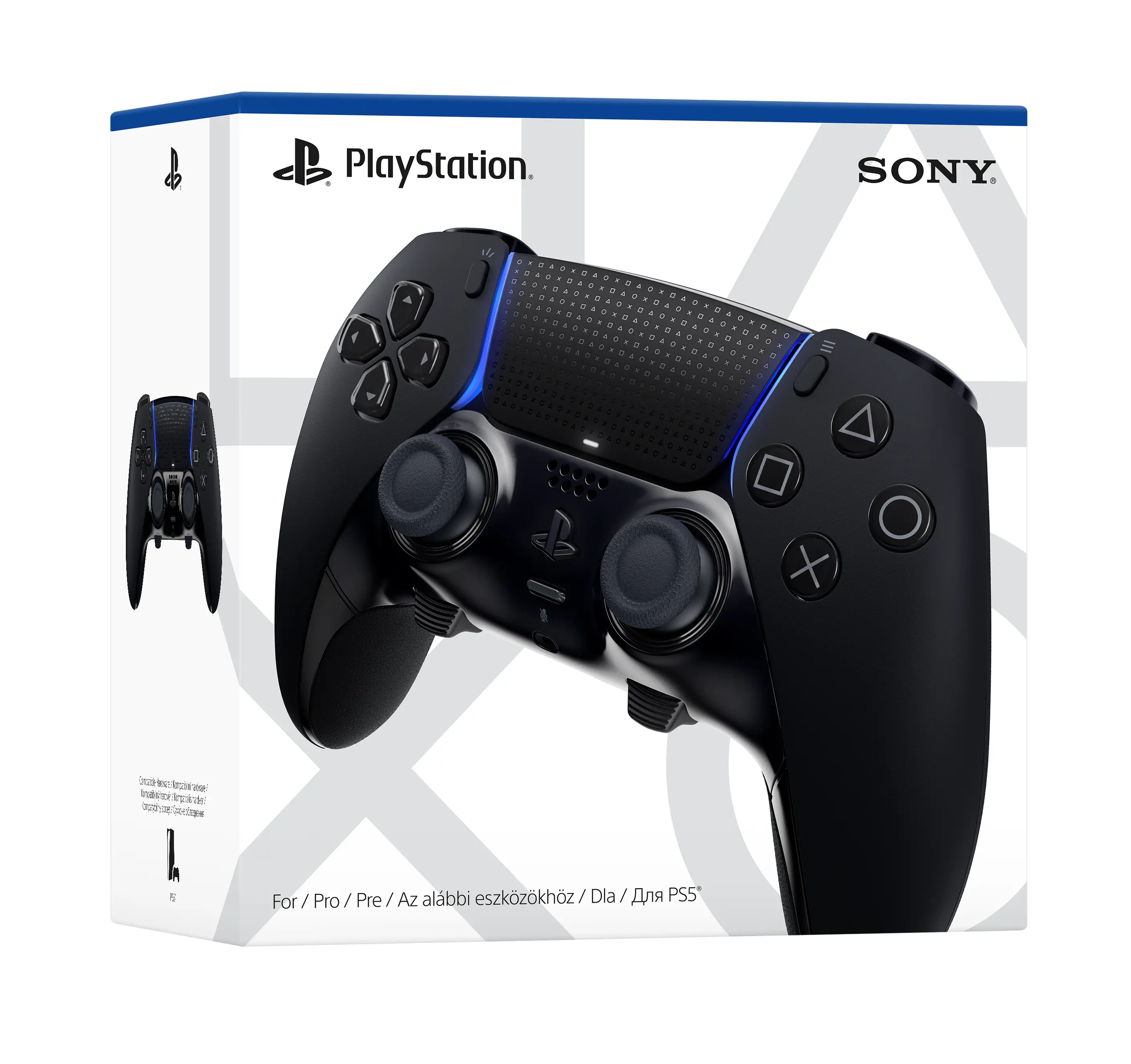 Pad Sony DualSense Edge do PS5 Bezprzewodowy/Przewodowy Czarny