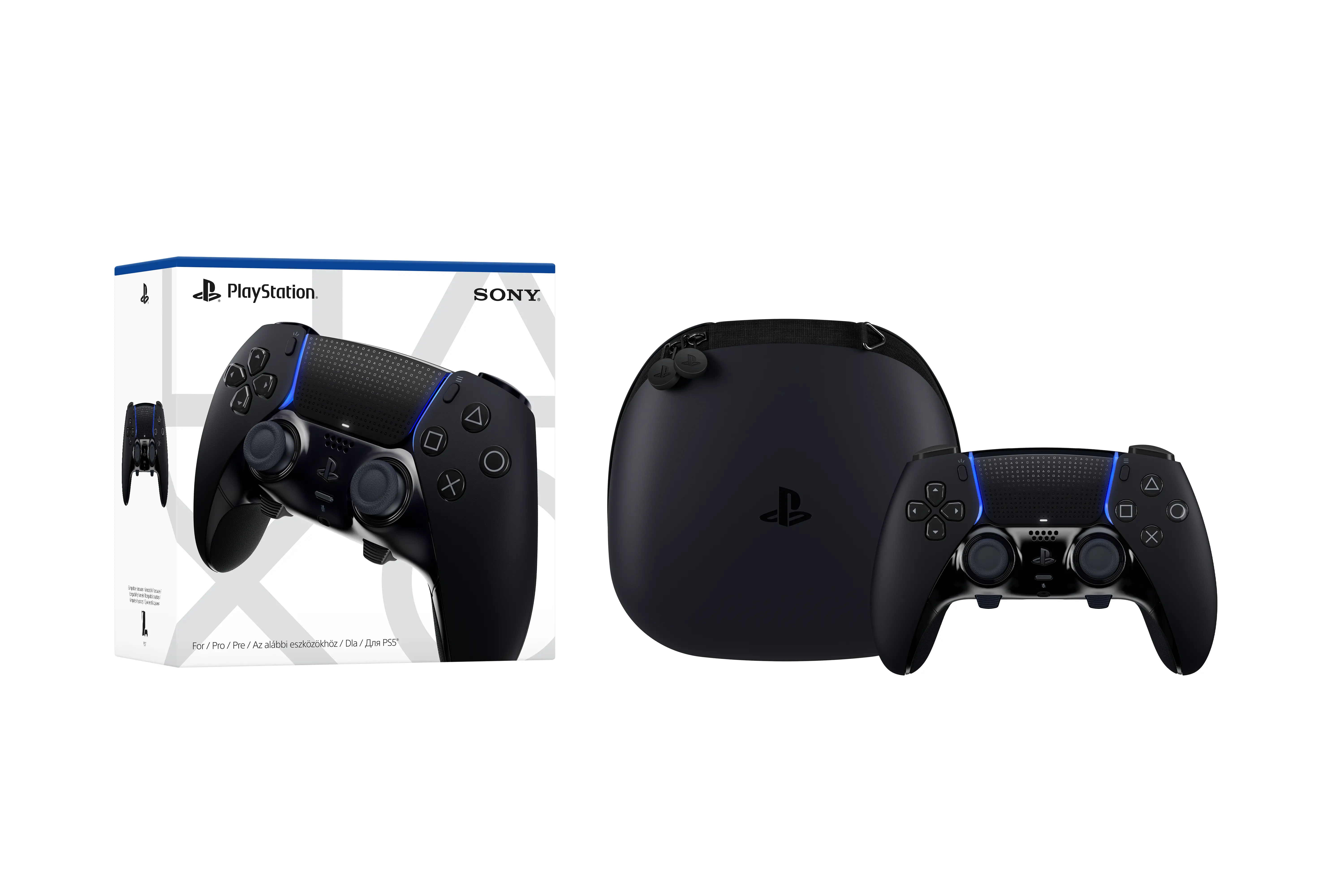 Pad Sony DualSense Edge do PS5 Bezprzewodowy/Przewodowy Czarny