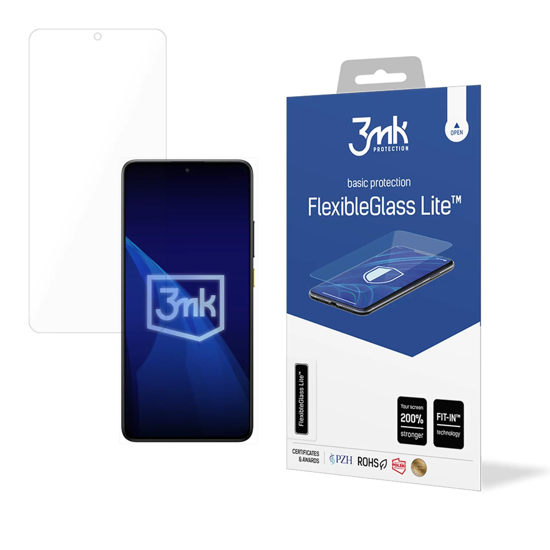 Szkło hybrydowe 3mk FlexibleGlass Lite do POCO X7 Pro