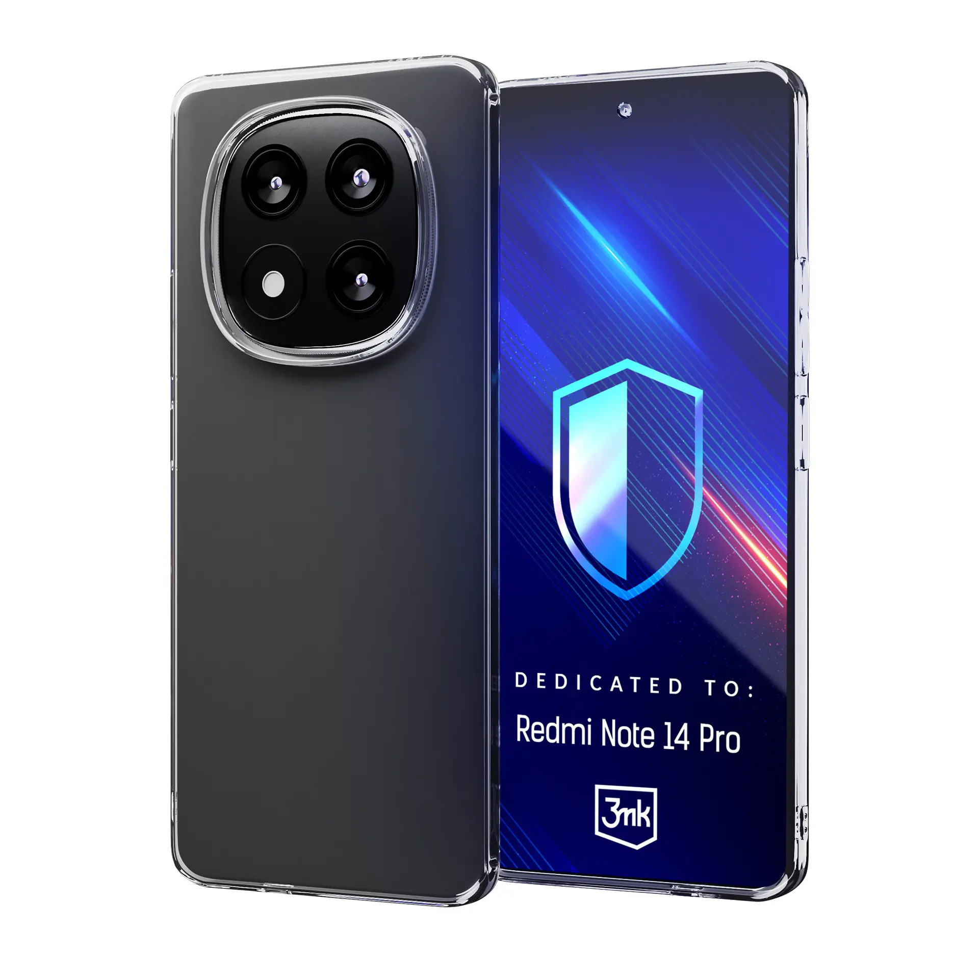 Etui 3mk Clear Case do Xiaomi Redmi Note 14 Pro Przezroczysty