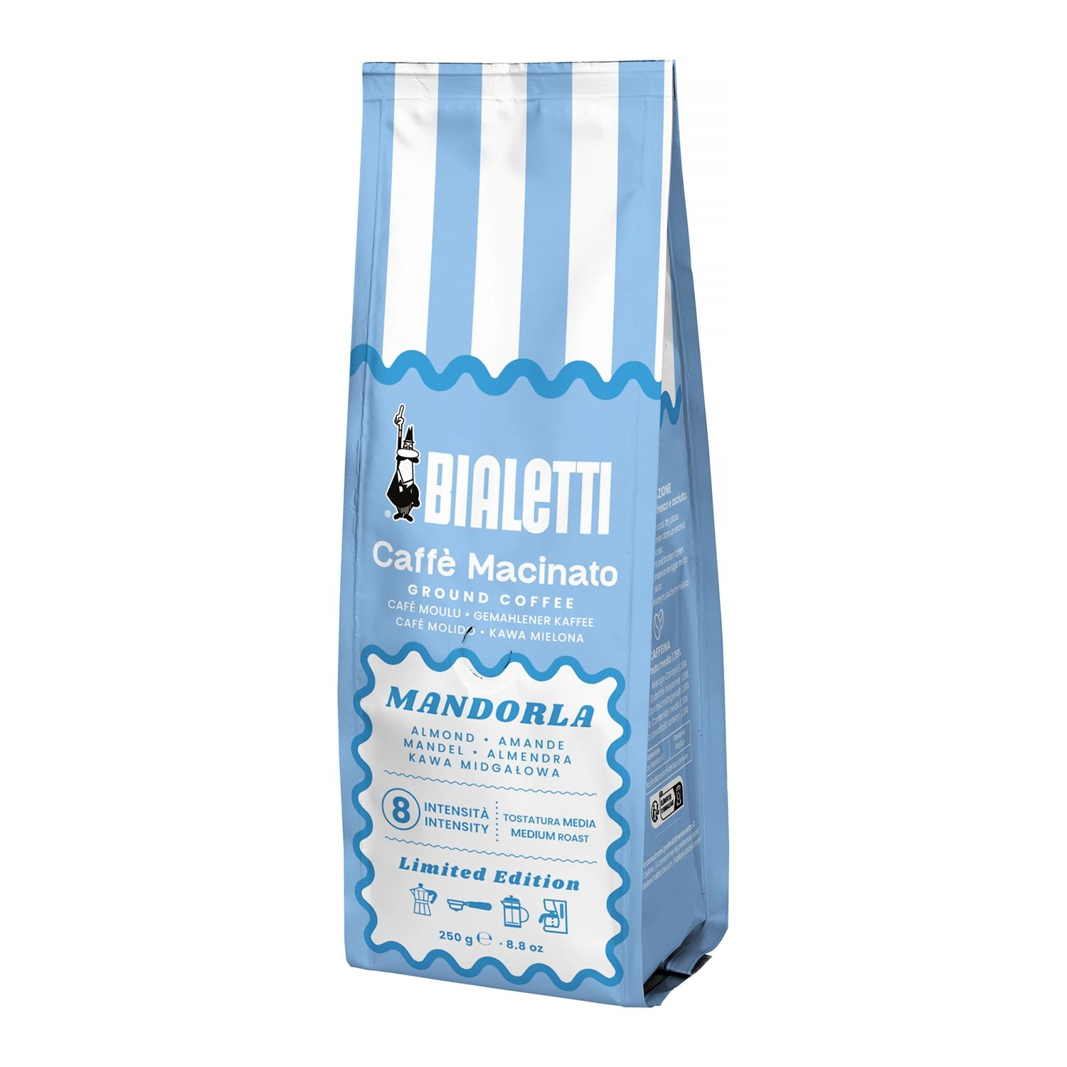 Kawa mielona Bialetti Perfetto Moka Mandorla Espresso 250g