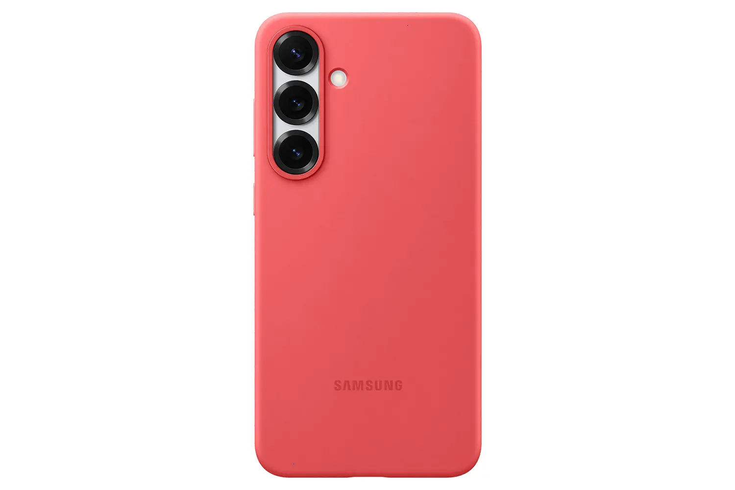 Etui Samsung Silicone Cover do Galaxy S25 Plus Czerwony