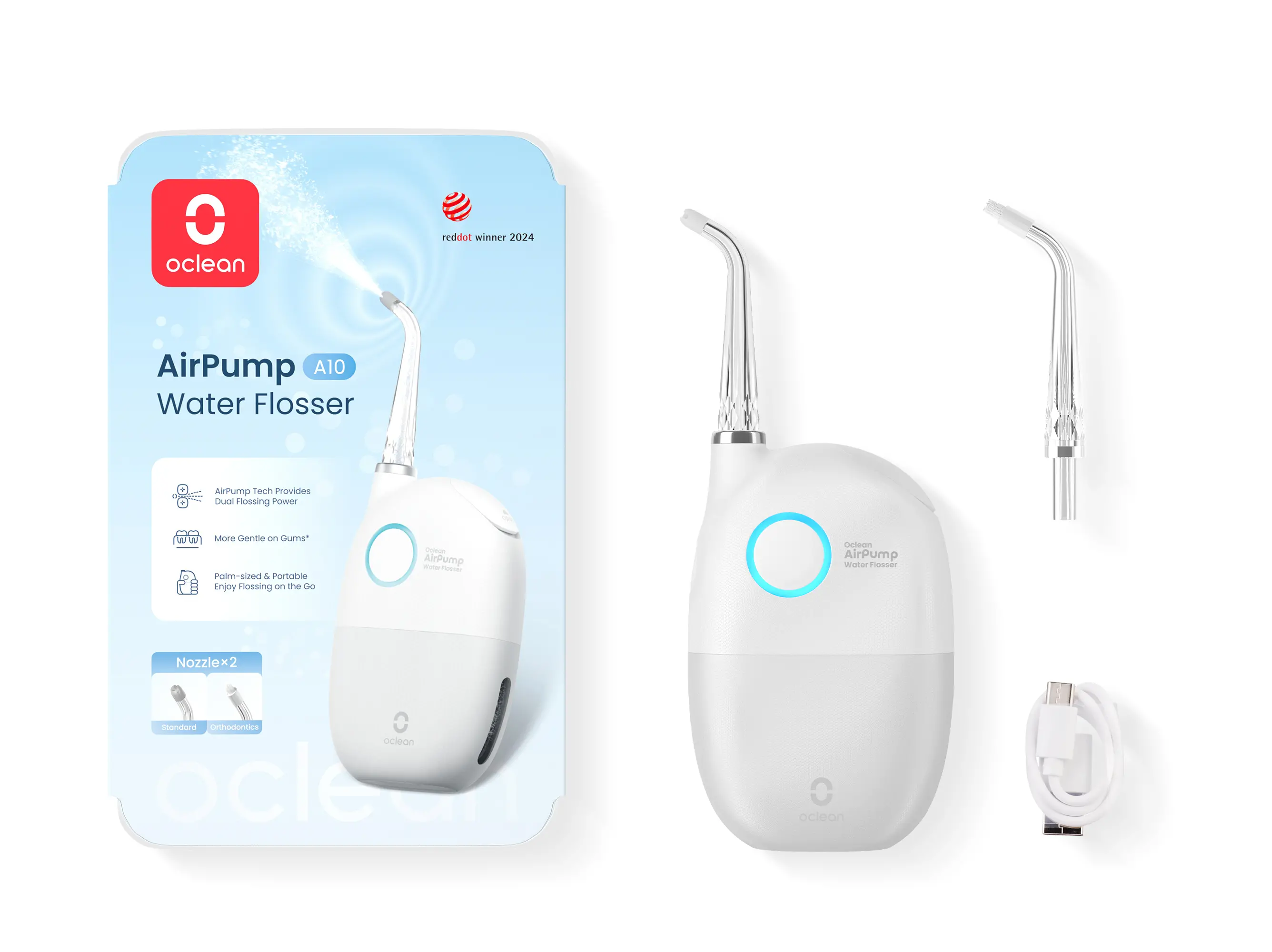 Irygator Oclean AirPump A10 Biały