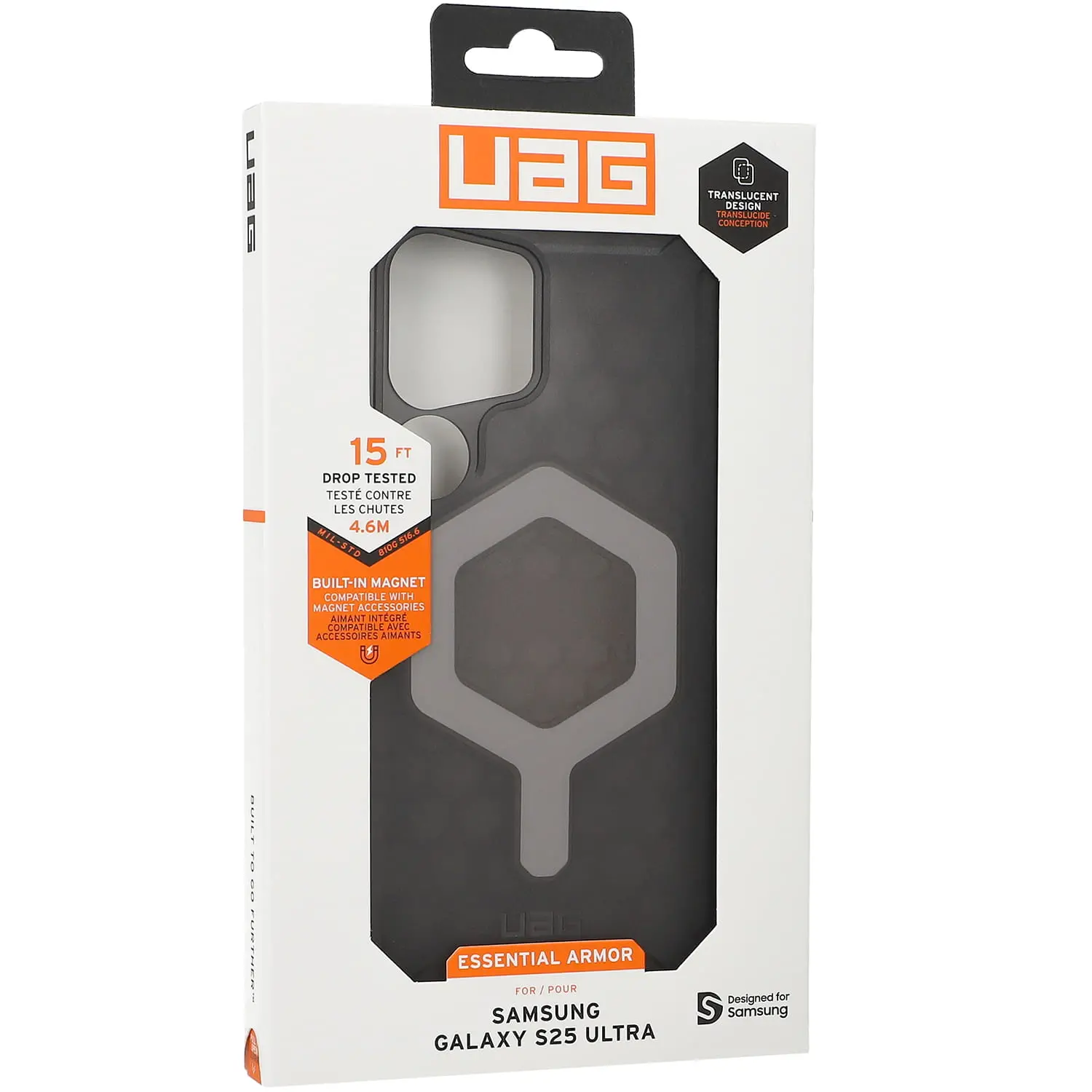 Etui UAG Essential Armor do Galaxy S25 Ultra Szary