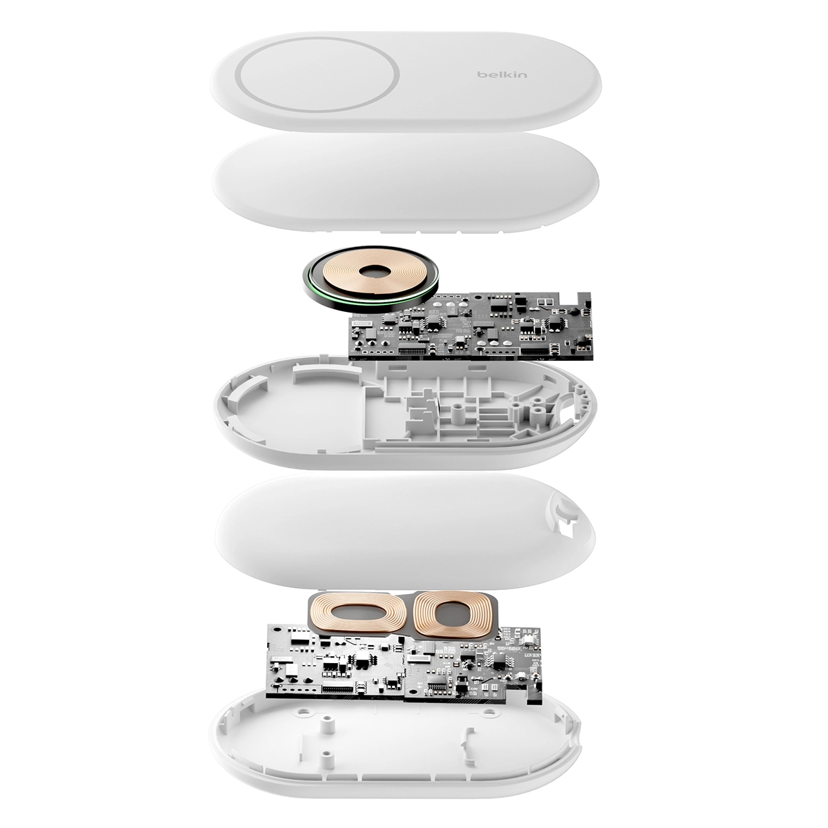 Ładowarka indukcyjna Belkin MagsSafe Qi2 15W Biały