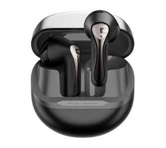 Słuchawki bezprzewodowe Soundpeats Air5 Douszne Bluetooth 5.4 Funkcje AI Czarny
