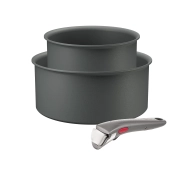 Tefal Ingenio Halo L8019453 Indukcja Aluminium 3 elementy