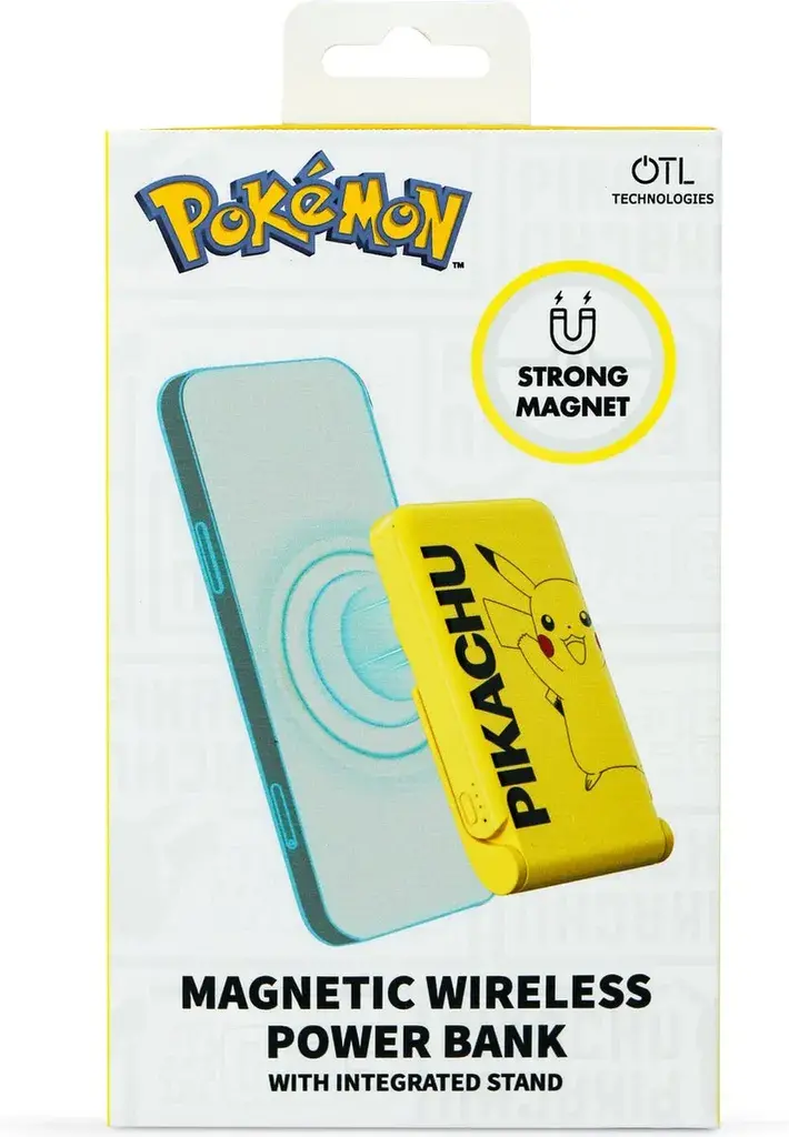 Powerbank OTL Technologies PK1191 Pokemon Pikachu Magnetyczny 5000mAh 15W