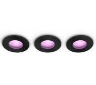 Philips Hue White and Color Ambiance Xamento 3szt. Czarny