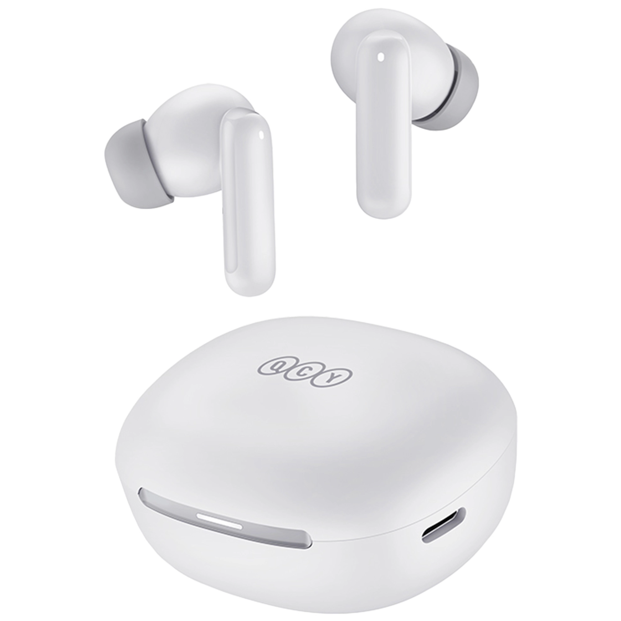 Słuchawki bezprzewodowe QCY MeloBuds N30 (HT16) Dokanałowe Bluetooth 5.4 Biały