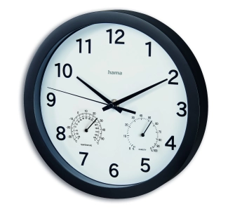 Zegar z termometrem Hama Malta 185868