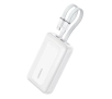 Powerbank Anker Zolo (A1681H21) 20000mAh 30W wbudowany kabel USB-C i Lightning Biały