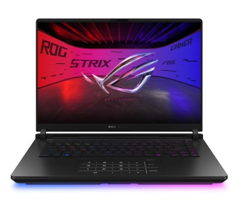 Laptop gamingowy ASUS ROG Strix Scar 16 2025 G635LW-U9644X 16" 240Hz Ultra 9 275HX 64GB RAM 4TB Dysk SSD RTX5080 DLSS4 Win11 Pro Czarny AI