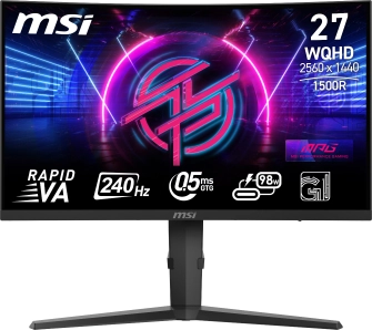 Monitor MSI MPG 275CQRXF 27" 2K Rapid VA 240Hz 0,5ms Zakrzywiony Gamingowy