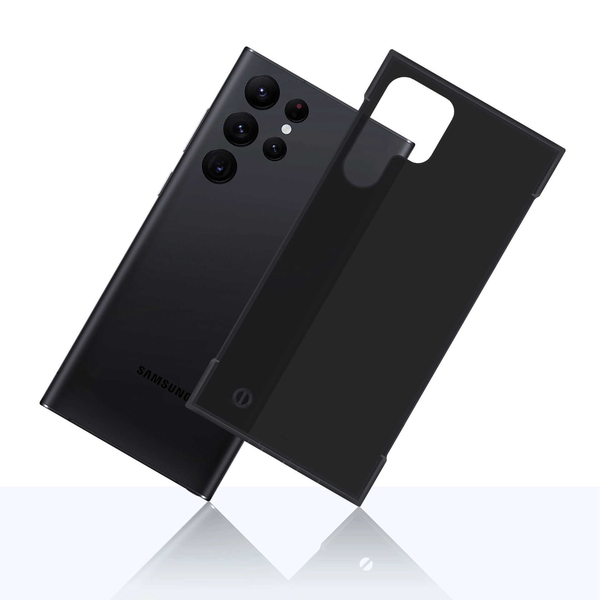 Etui 3mk Just20g Matt Case do S22 Ultra Czarny