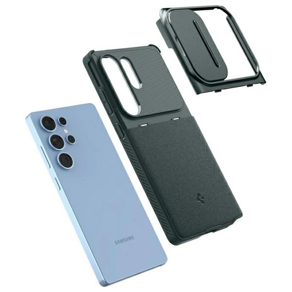 Etui Spigen Optik Armor do Galaxy S25 Ultra Zielony