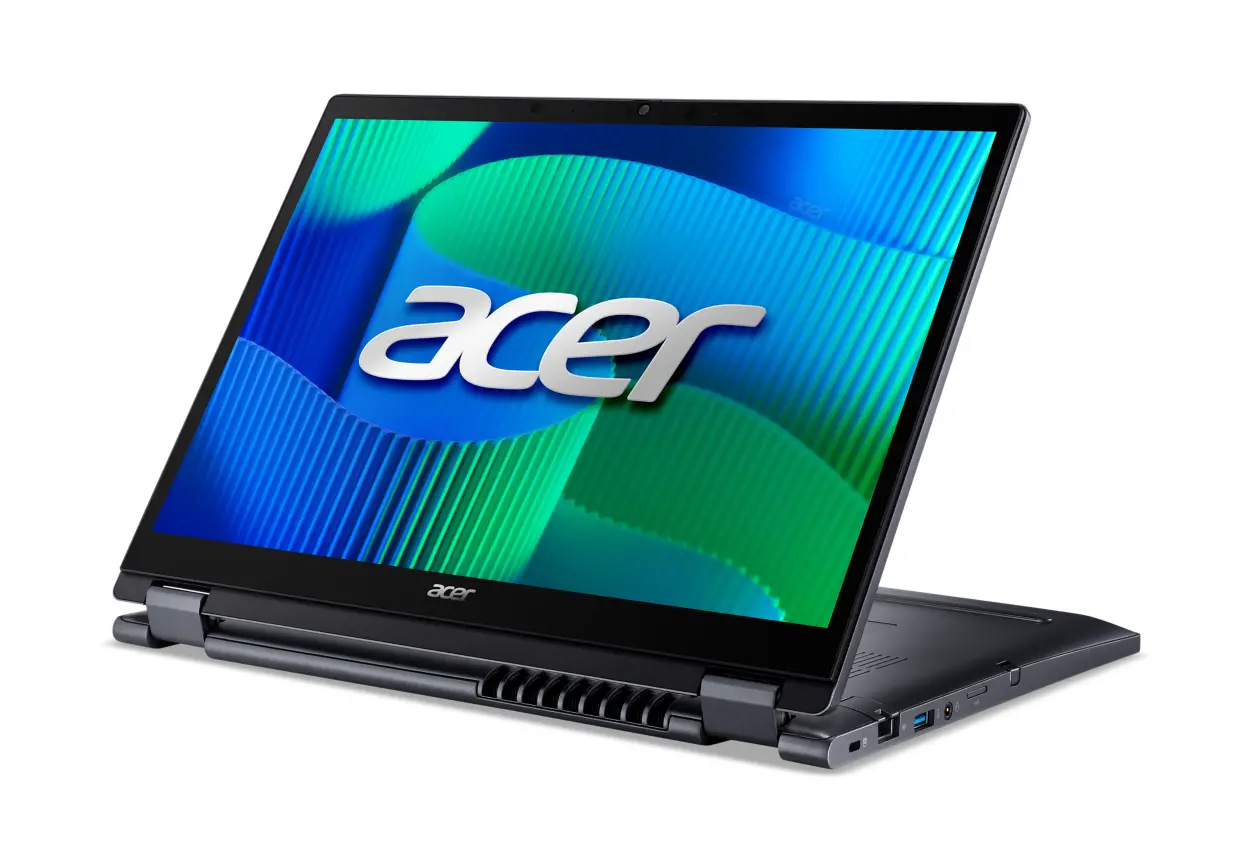 Laptop Acer TravelMate P4 Spin 14 TMP414RN-54-TCO 14" Ultra 5 125U 16GB RAM 512GB Dysk SSD Win11 Pro Czarno-niebieski