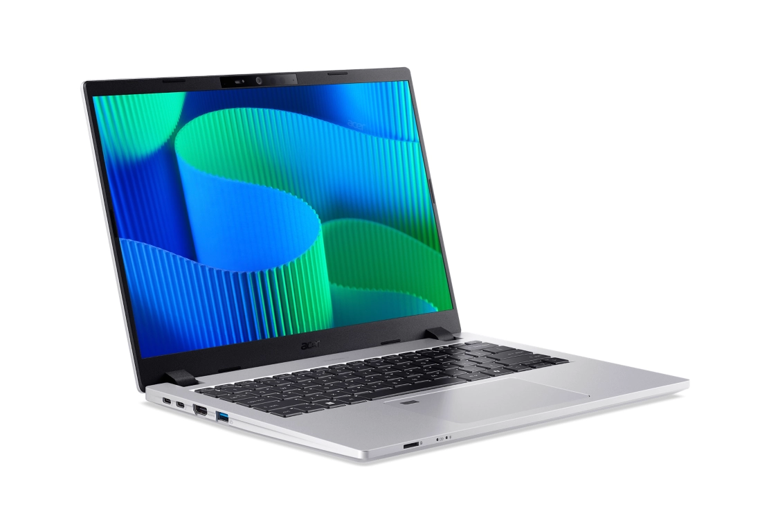 Laptop Acer TravelMate P2 14 TMP214-56-TCO 14" Core 5 120U 16GB RAM 512GB Dysk SSD Win11 Pro Srebrny