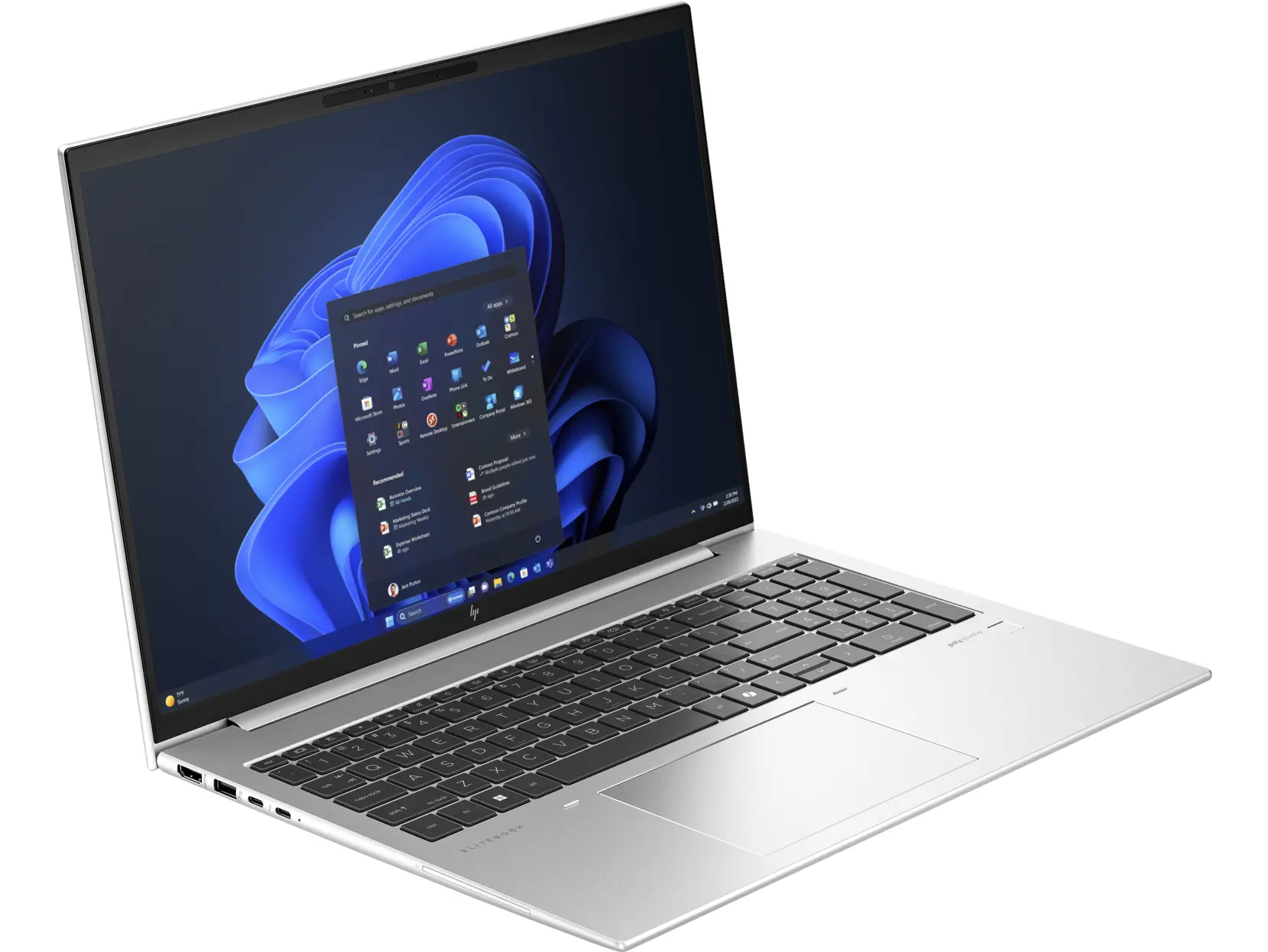 Laptop biznesowy HP EliteBook 860 G11 16" Ultra 7 155U 16GB RAM 512GB Dysk SSD Win11 Pro Srebrny
