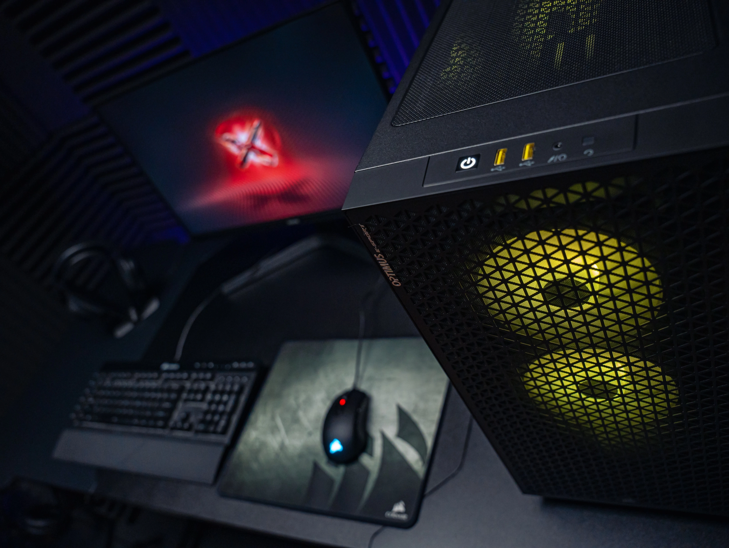 Komputer gamingowy Optimus E-Sport GA520T-CR5 R5 4500 16GB RAM 1TB Dysk SSD RTX4060 Win11