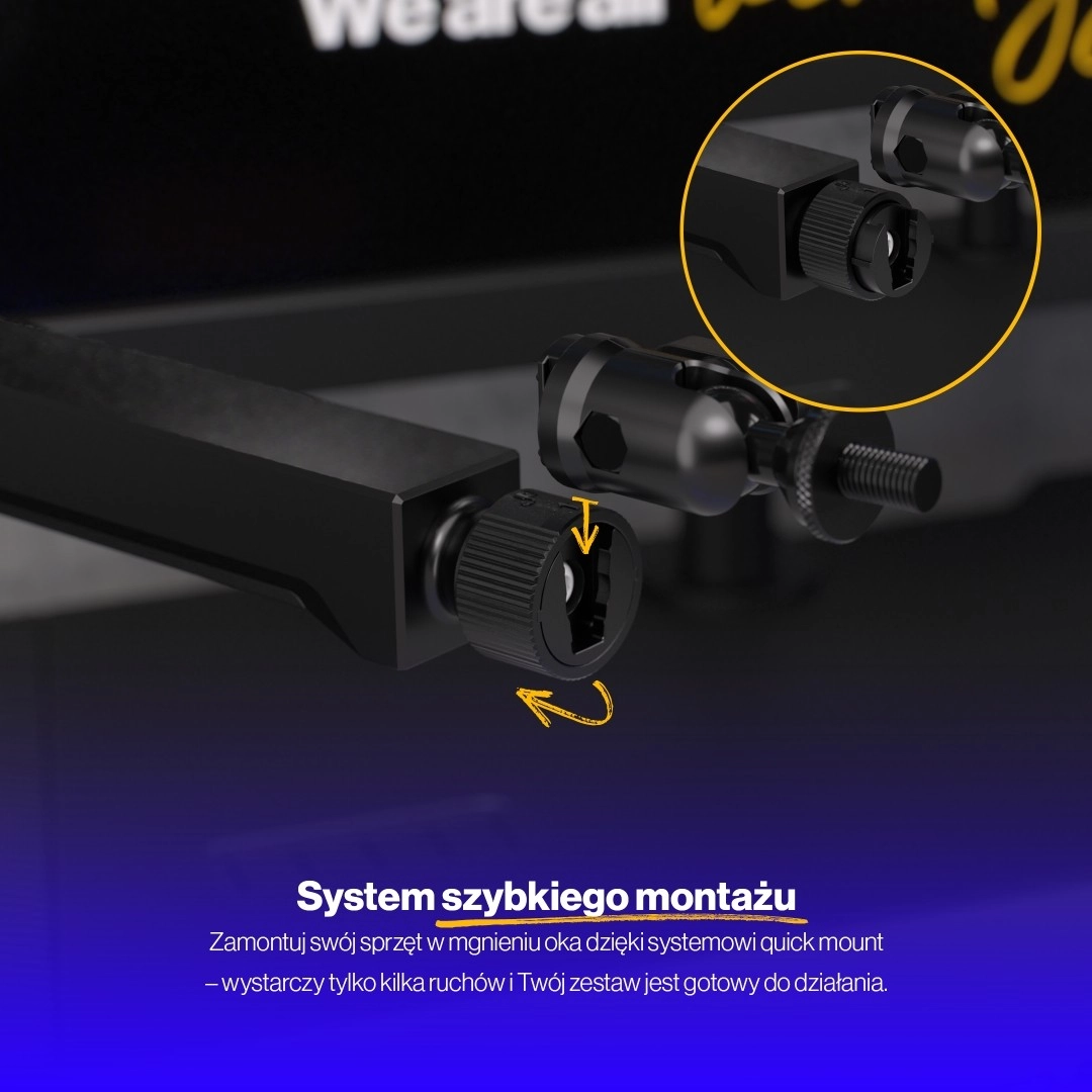 Ramię na mikrofon Endorfy EY0A009 Broadcast Low Profile Boom Arm