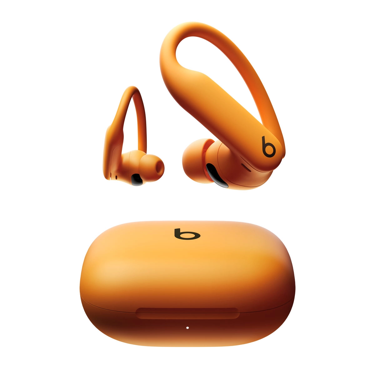 Słuchawki bezprzewodowe Beats Powerbeats Pro 2 Dokanałowe Bluetooth Elektryzujący pomarańczowy