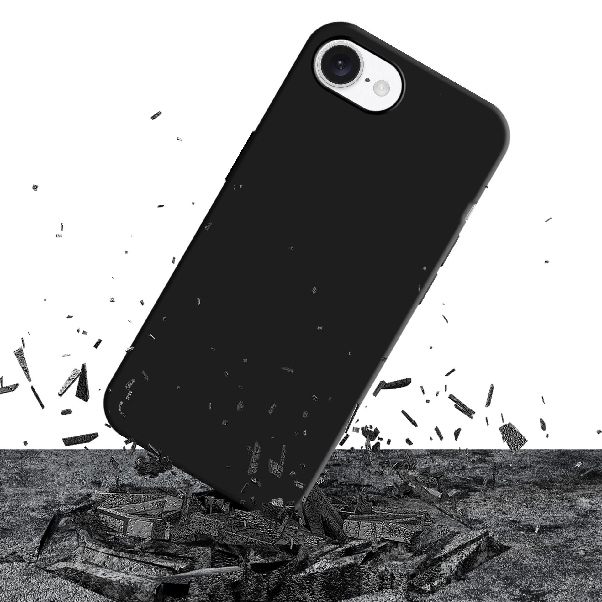 Etui 3mk Matt Case Pro do iPhone 16e Czarny