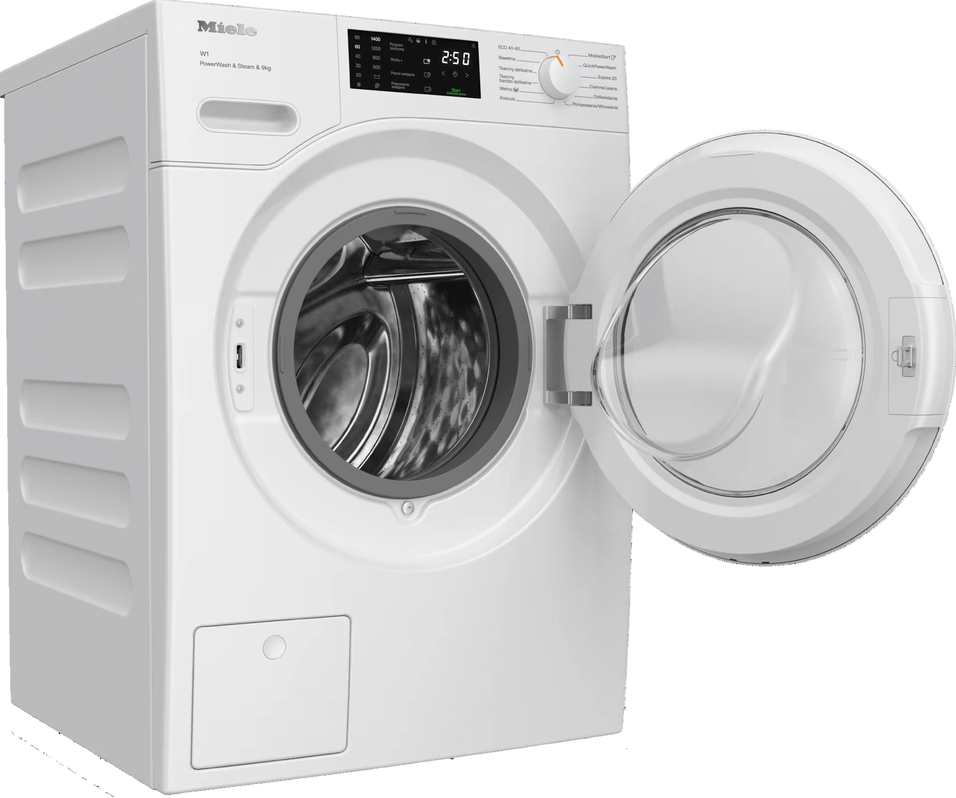 Pralka Miele WWD380 WCS PWash&Steam 9kg 1400obr/min Zdalne sterowanie