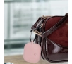 Etui na słuchawki Bizon Silikonowe z karabińczykiem do Samsung Galaxy Buds 3/3 Pro Jasnoróżowy