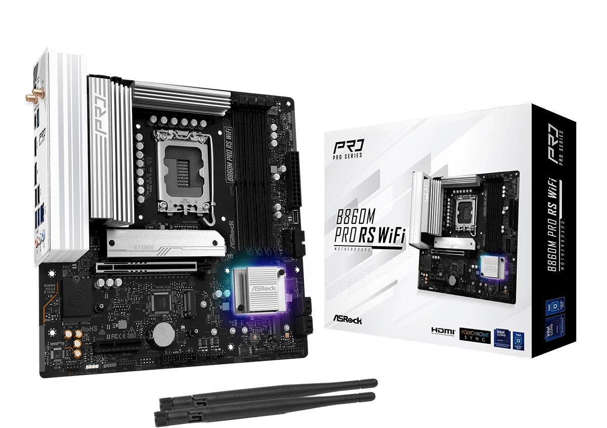 Płyta główna ASrock B860M Pro RS WiFi